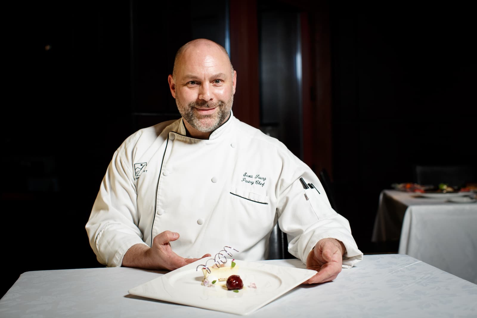 Executive chef culinary portrait photography